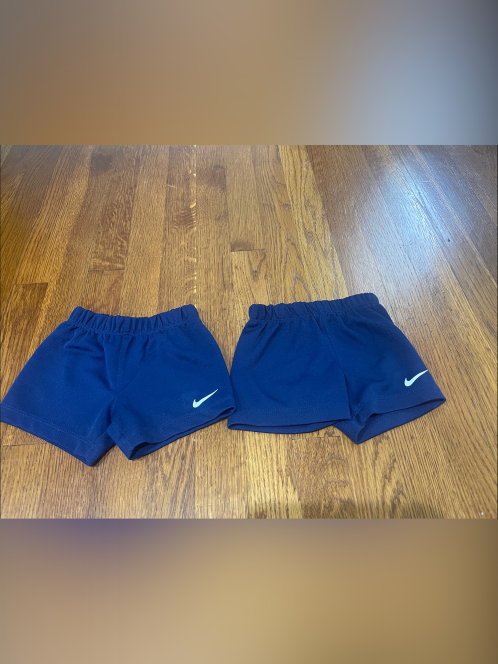 Twins! Nike shorts 6mo